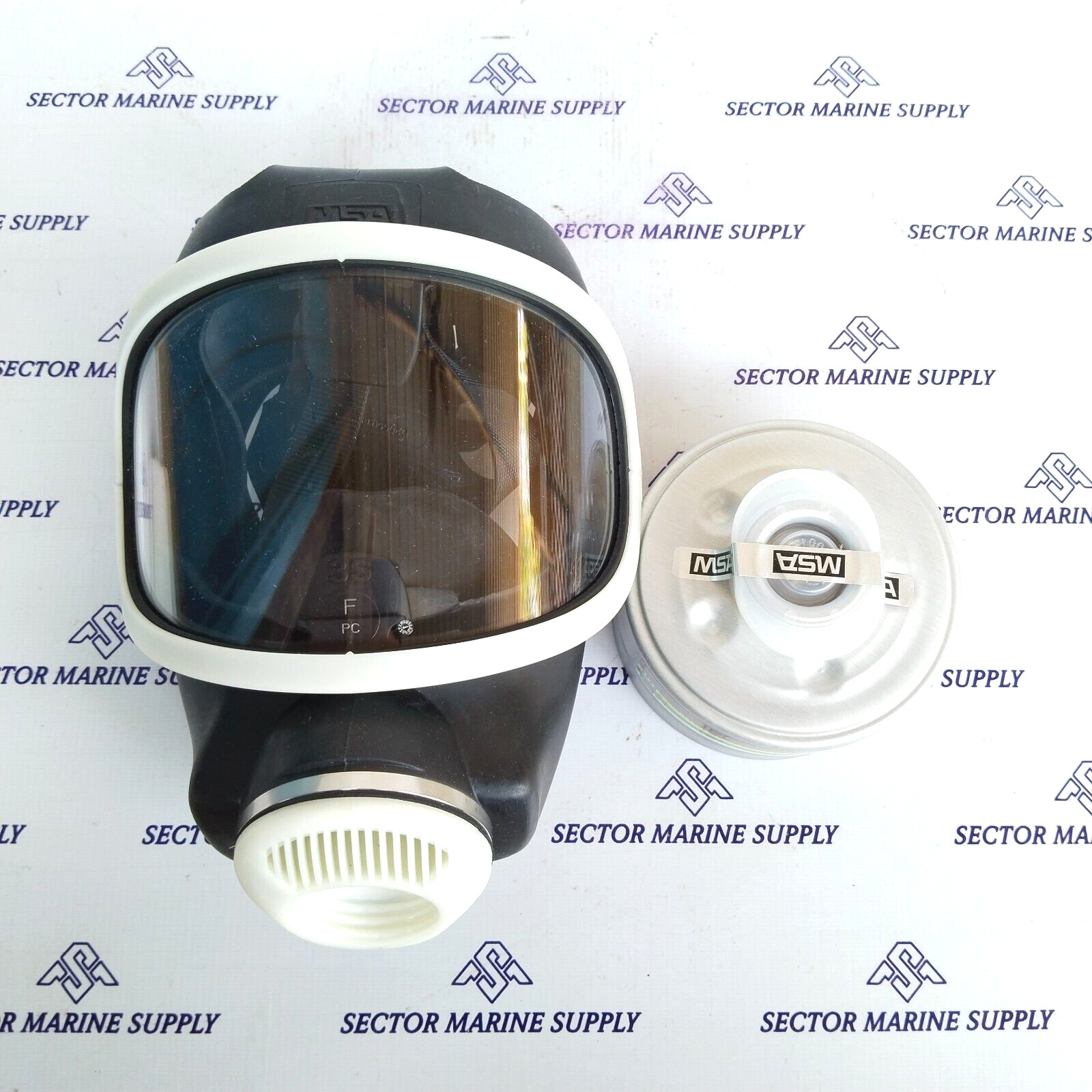 MSA D2055790/10097995 Full Face Mask 3S Basis Plus With Combination Filter