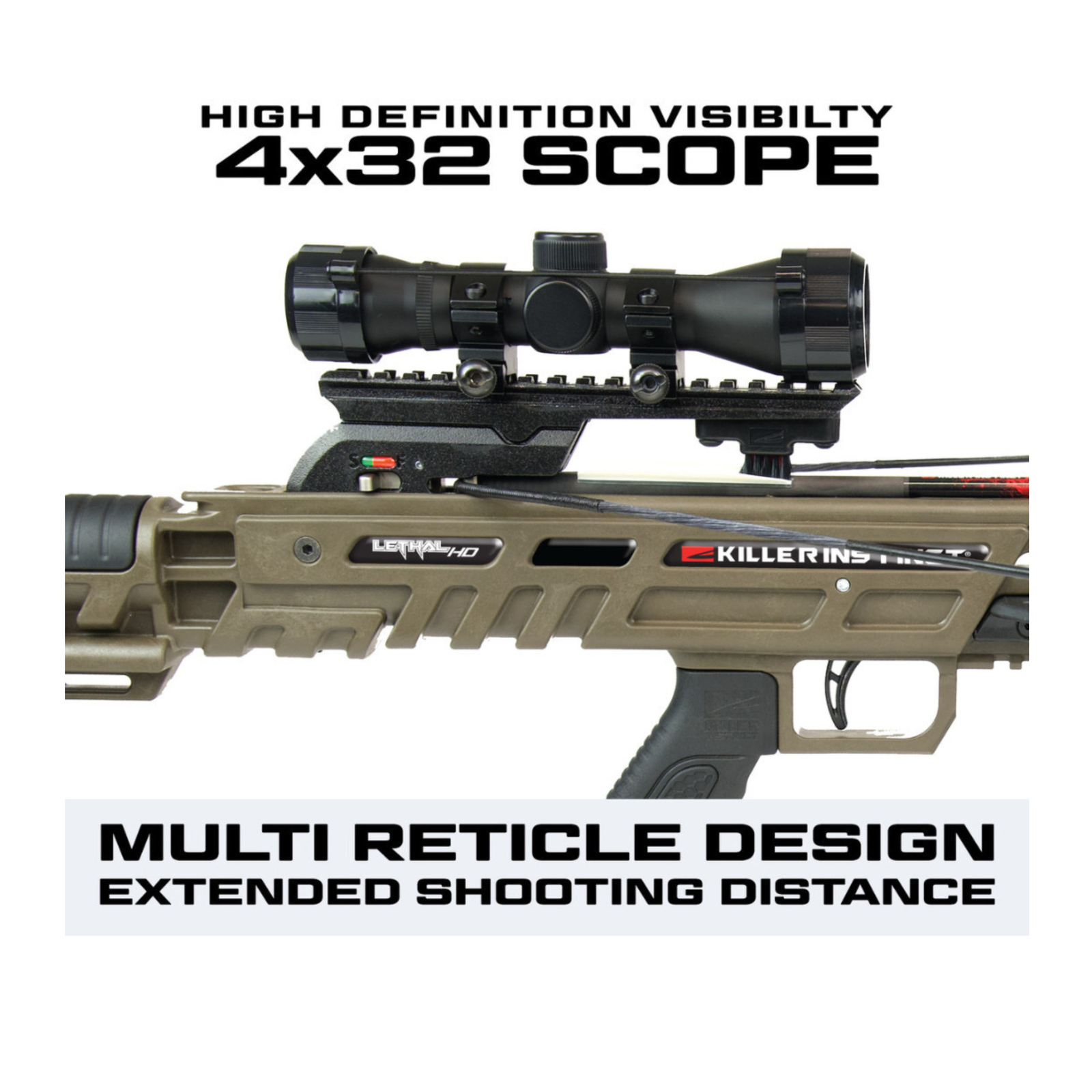 Killer Instinct Lethal HD405 Crossbow Bundle