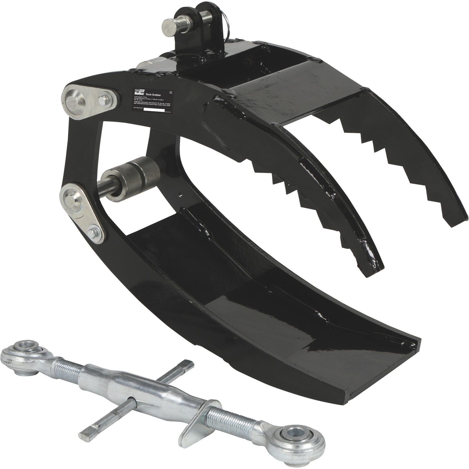 NorTrac Rock Grabber for Trencher Item# 985619, 15 3/4in.L x 7 7/8in.W x 15