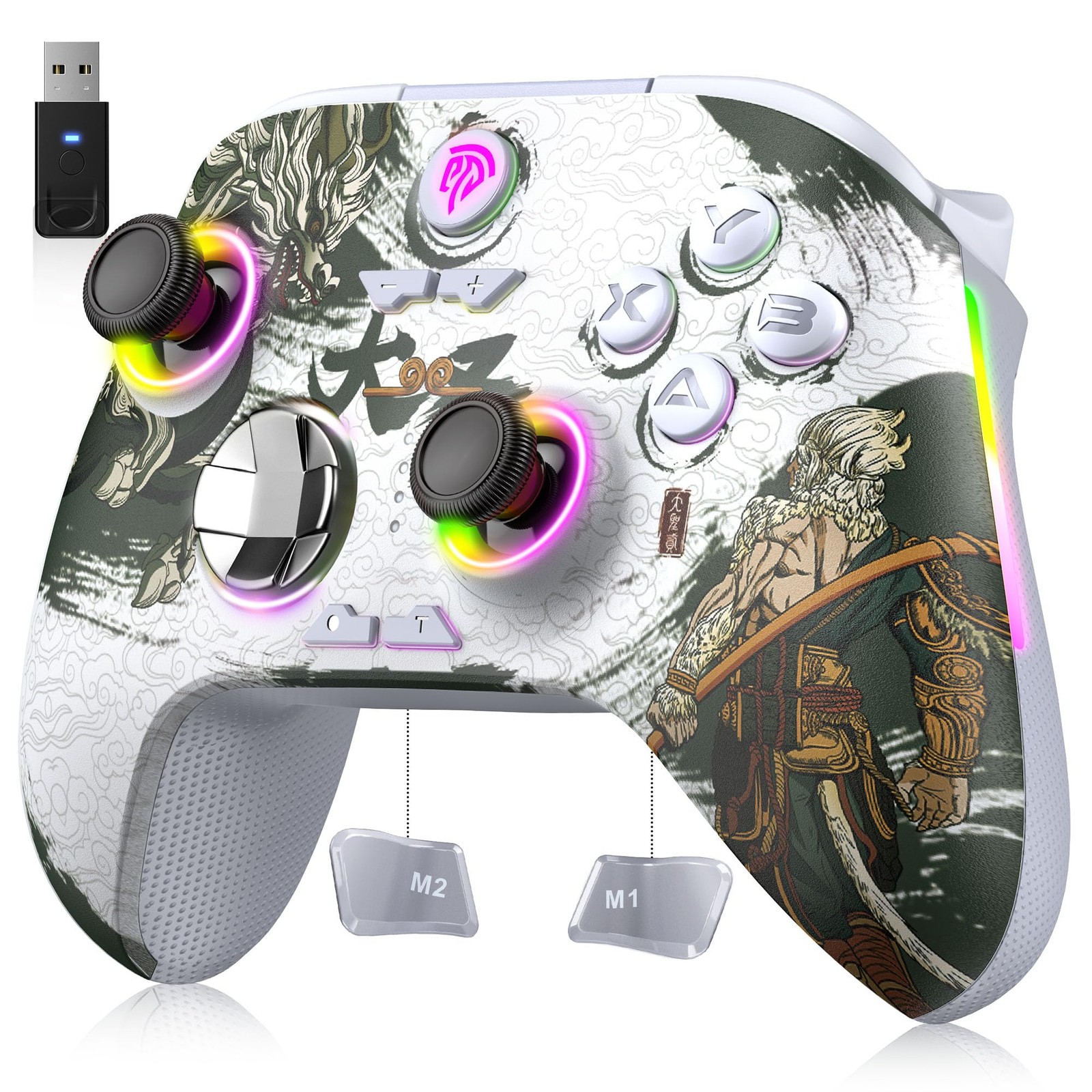 EasySMX X15 PC Controller - Enhanced Wireless Bluetooth multi color