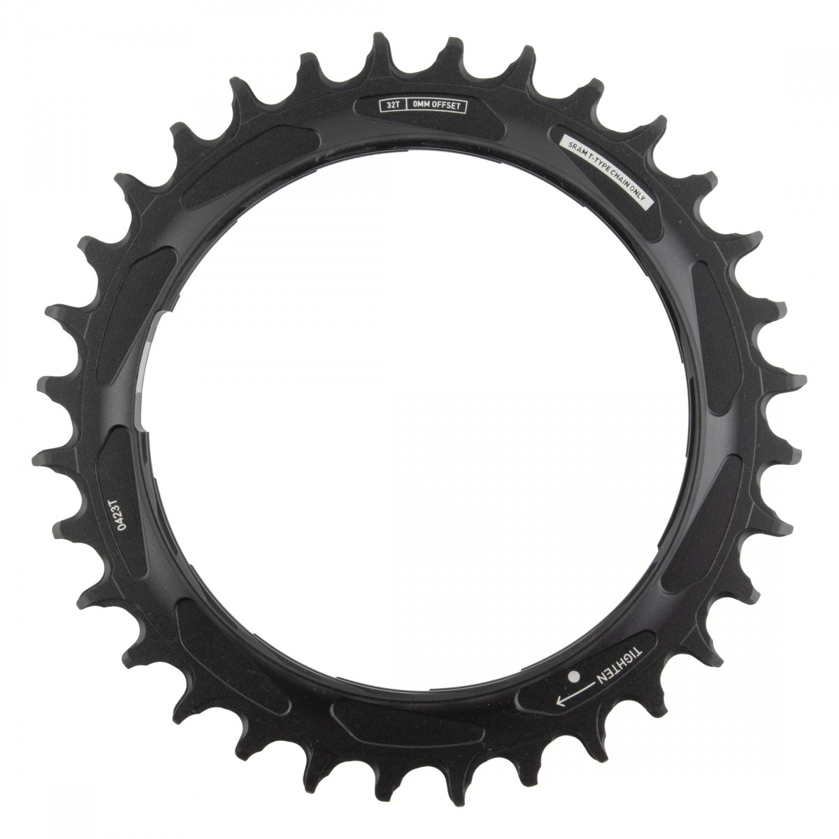 SRAM XX SL Eagle T-Type Thread Mount Chainring - 32t, 12-Speed, Thread Mount