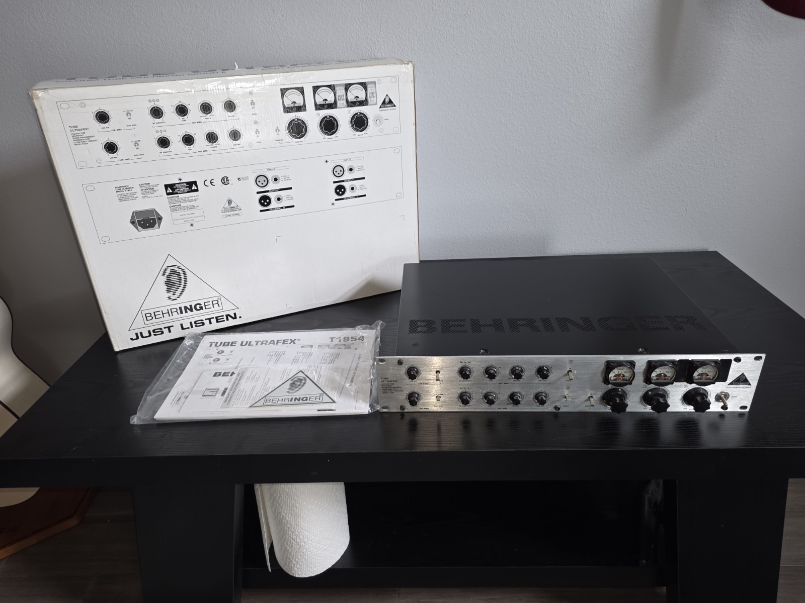 Behringer Vintager Series T1954 Tube UltraFex Sound Enhancement Processor.