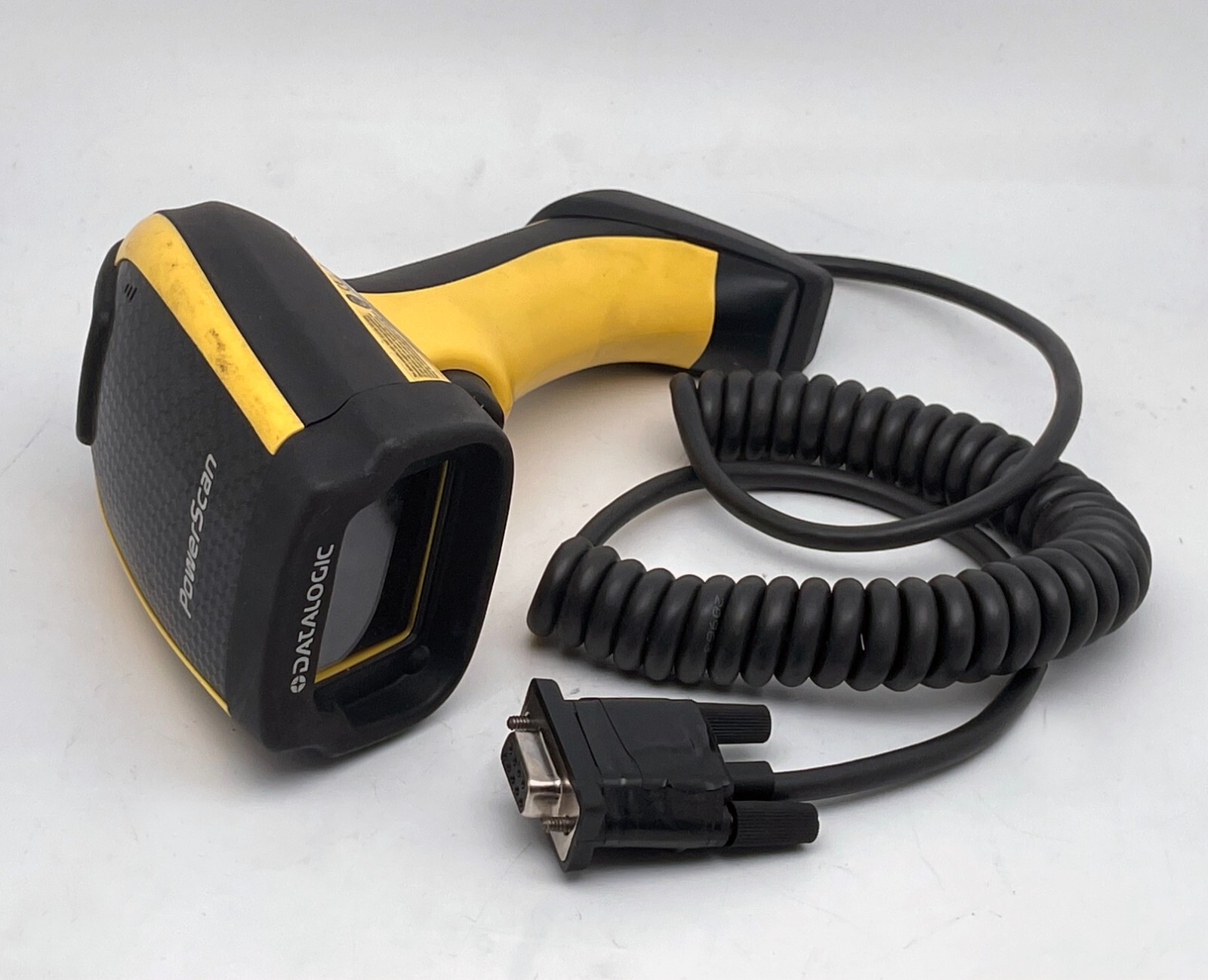 Datalogic PowerScan PD9330 Yellow & Black Handheld Serial Port Barcode Scanner