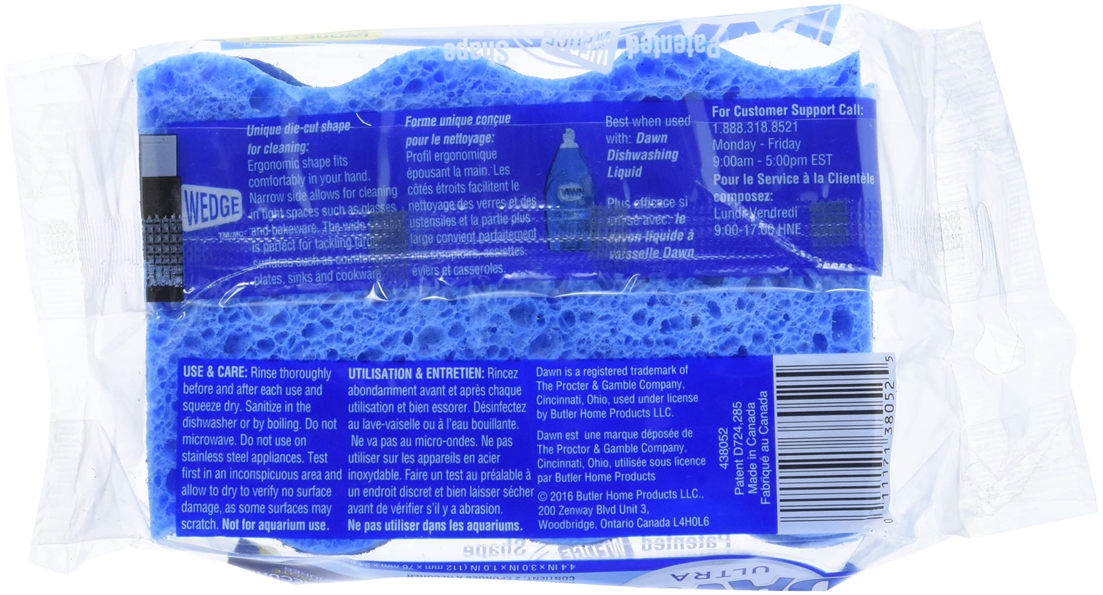Non Scratch Sponges 2 pk
