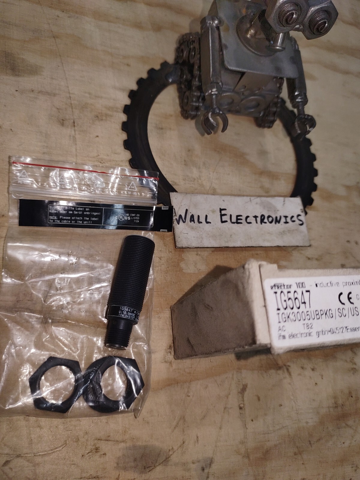 IFM Efector IG5647 Inductive Proximity Switch IGK3005UBPKG/SC/US-104-DPS =NOS=