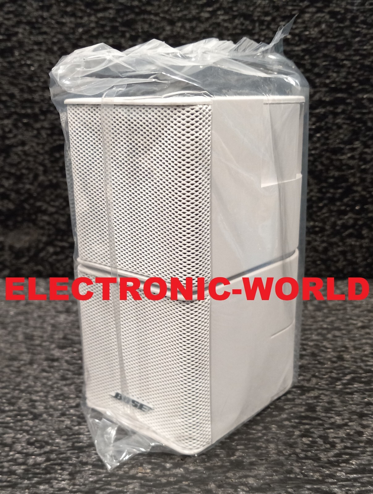 1 MINT BOSE Jewel Double Cube White Speaker Lifestyle Acoustimass