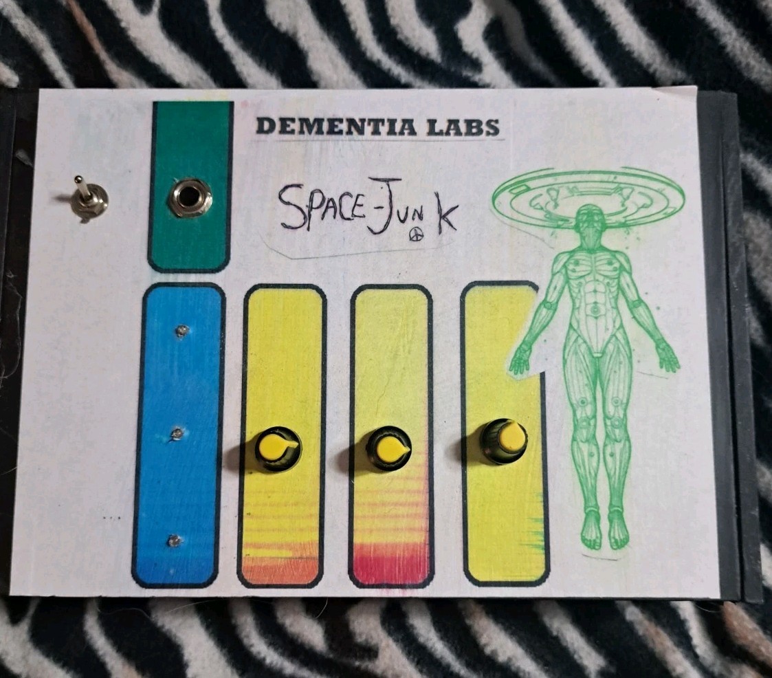 Vintage Synthesizer Psychedelic