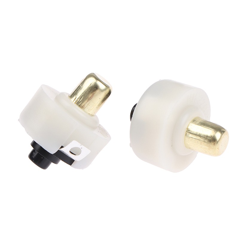 2Pcs 17mm LED Flashlight Push Button Switch ON/ OFF Electric Torch Tail Swi.t2