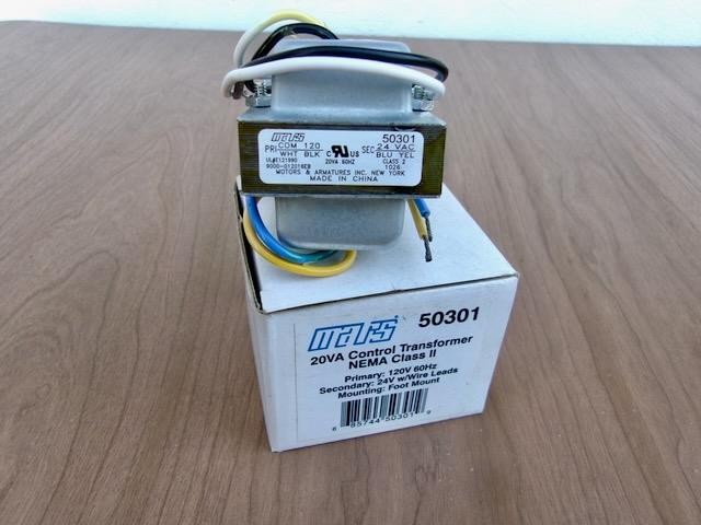 MARS 50301 CONTROL TRANSFORMER 20VA NEMA CLASS II NIB