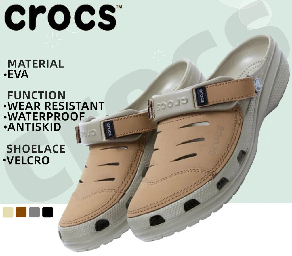 Croc Classic Clog Men's and Women' Casual Slippers Shoes Flat Outdoor Beach