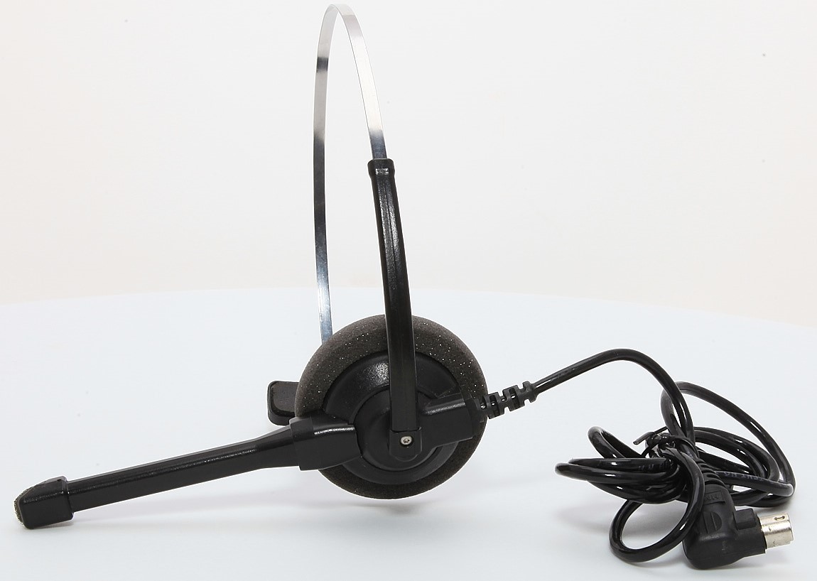 HME HS12 Headset & Microphone For COM6000 Wireless Drive Thru Intercom Beltpacks