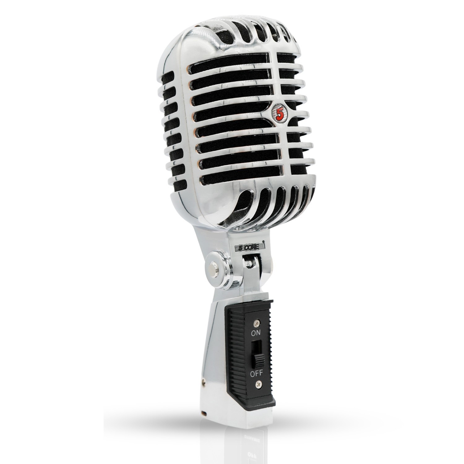 5 Core Retro Dynamic Vocal Iconic Microphone Vintage Classic Unidirectional Mic