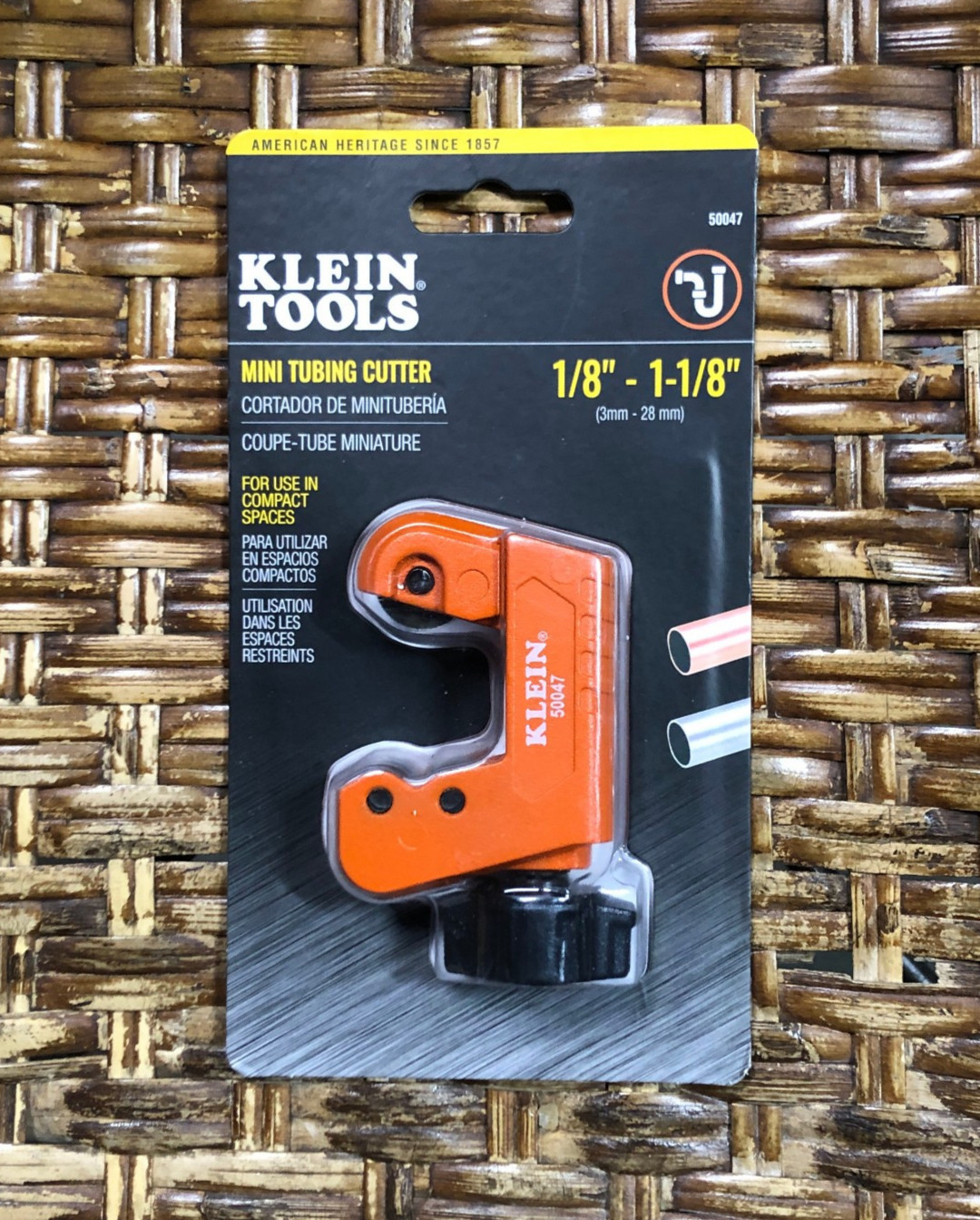 Klein 50047 Mini Tubing Cutter 1/8”- 1-1/8” (NEW SEALED)