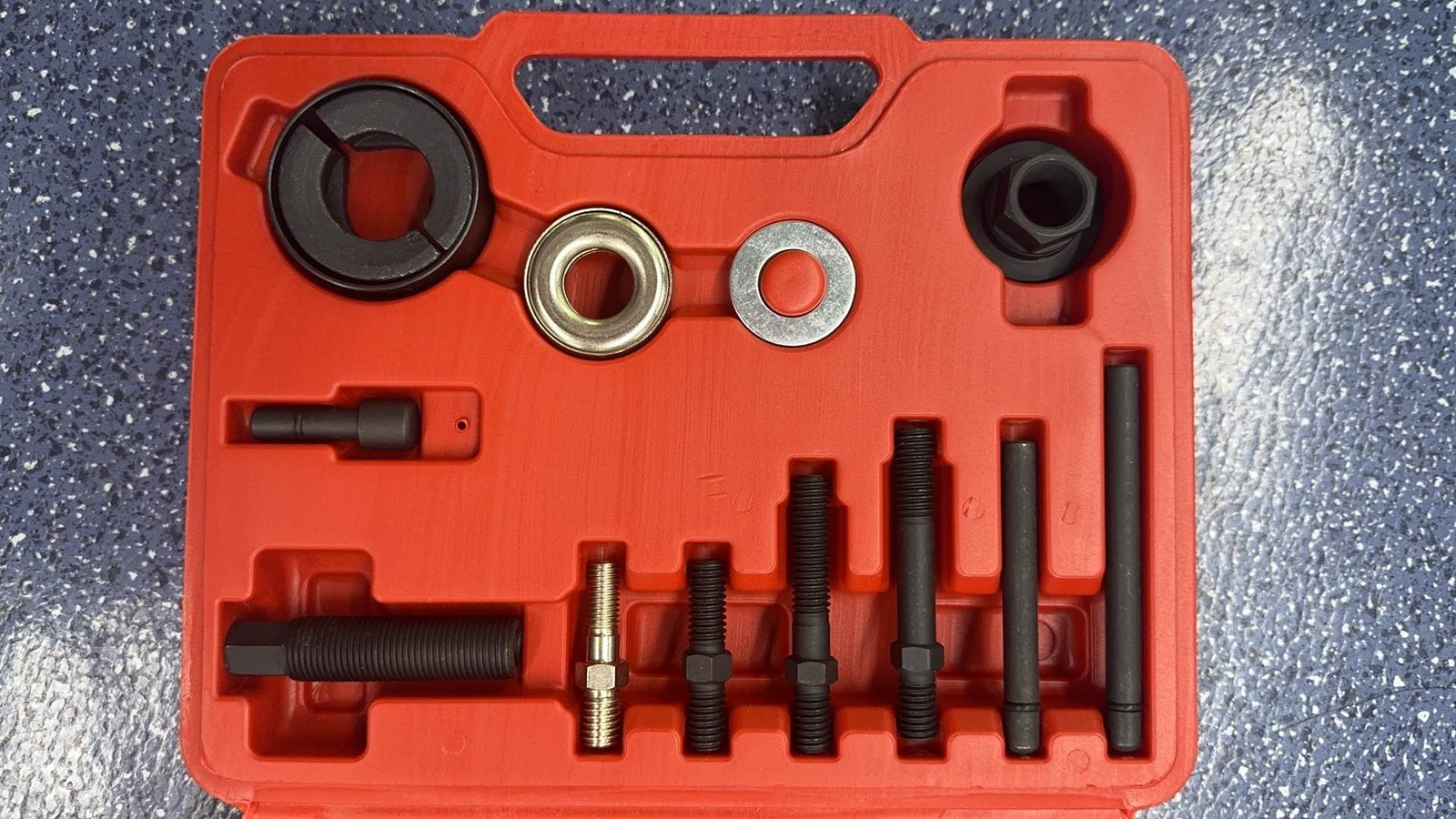 13Pcs Power Steering Pump Pulley Puller Remover & Alternator Installer Tool Kit