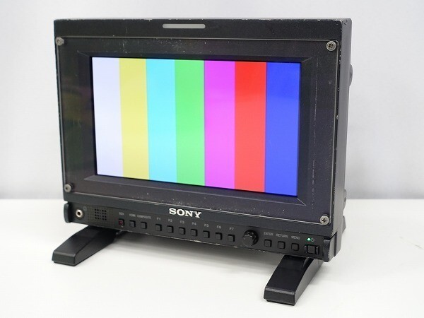 SONY PVM-740 7.4 OLED Monitor Broadcast-Grade Excellent Condition 3G/HD-SDI HDMI