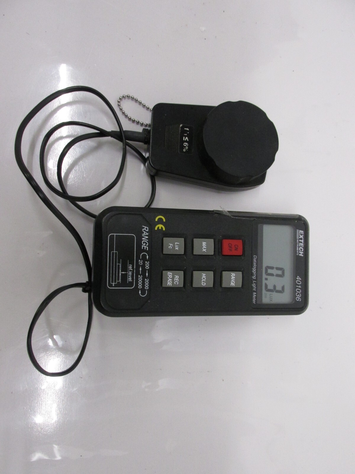 EXTECH 401036 DATALOGGING LIGHT METER (FULLY TESTED) BR