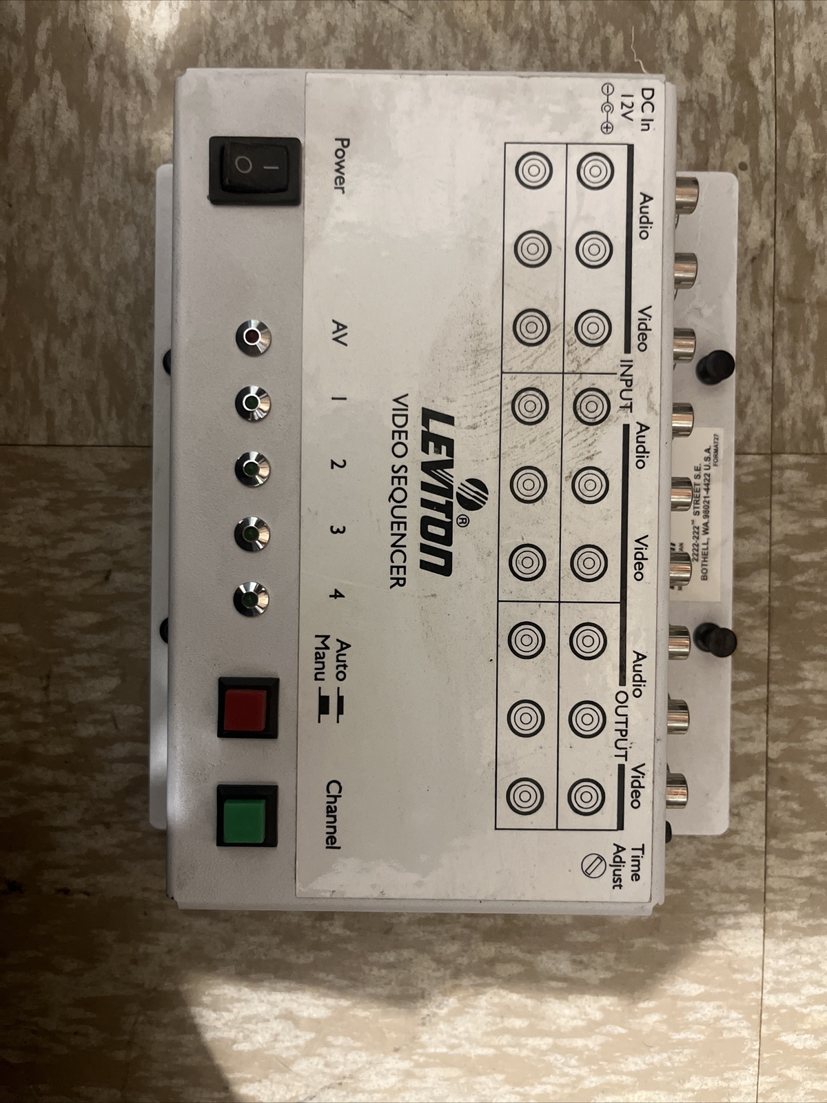 Brand New In Box LEVITON 48213-CVS video Sequencer