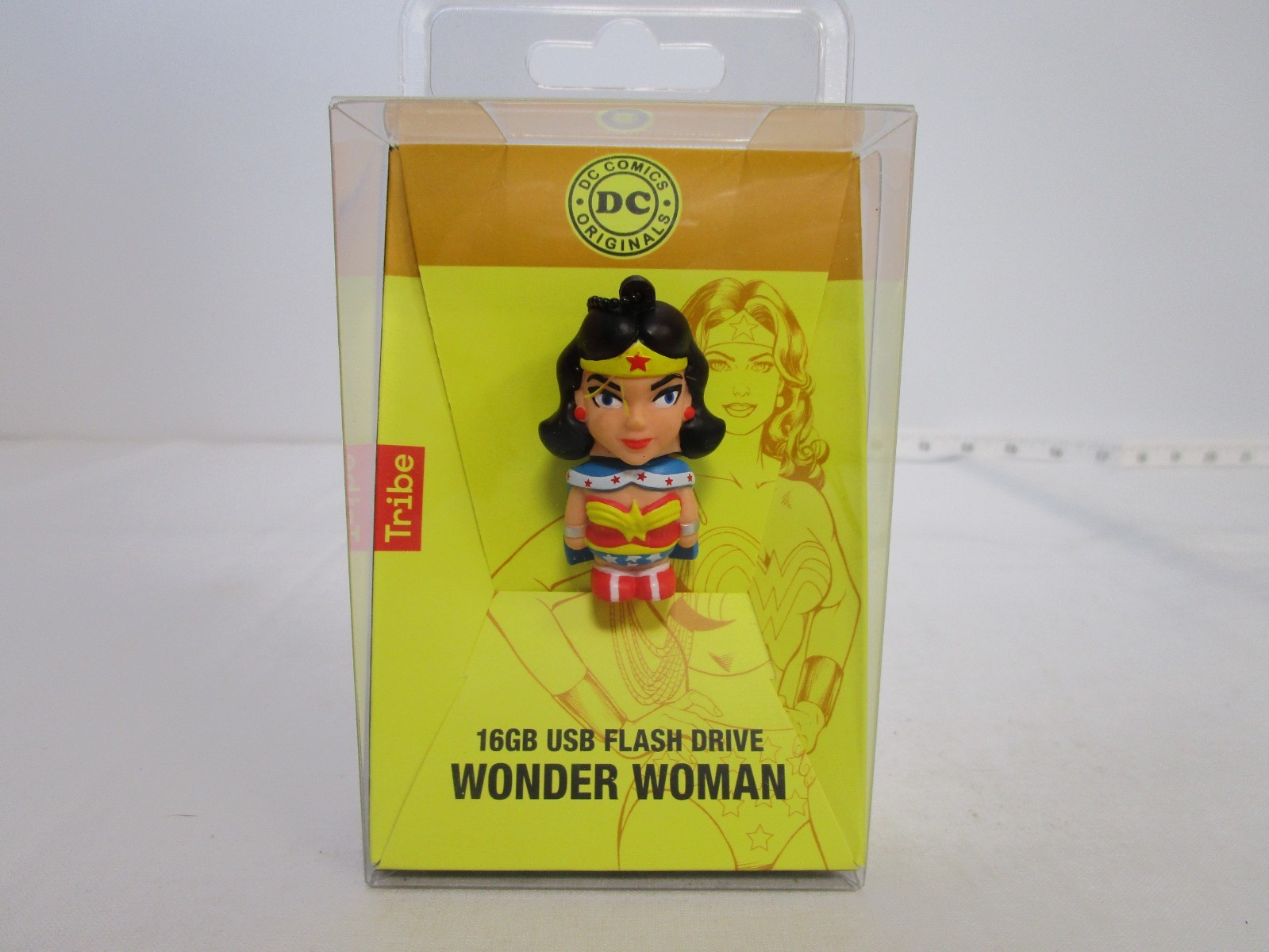 Tribe DC Originals Wonder Woman USB Flash Drive (16 GB) Keychain NEW!