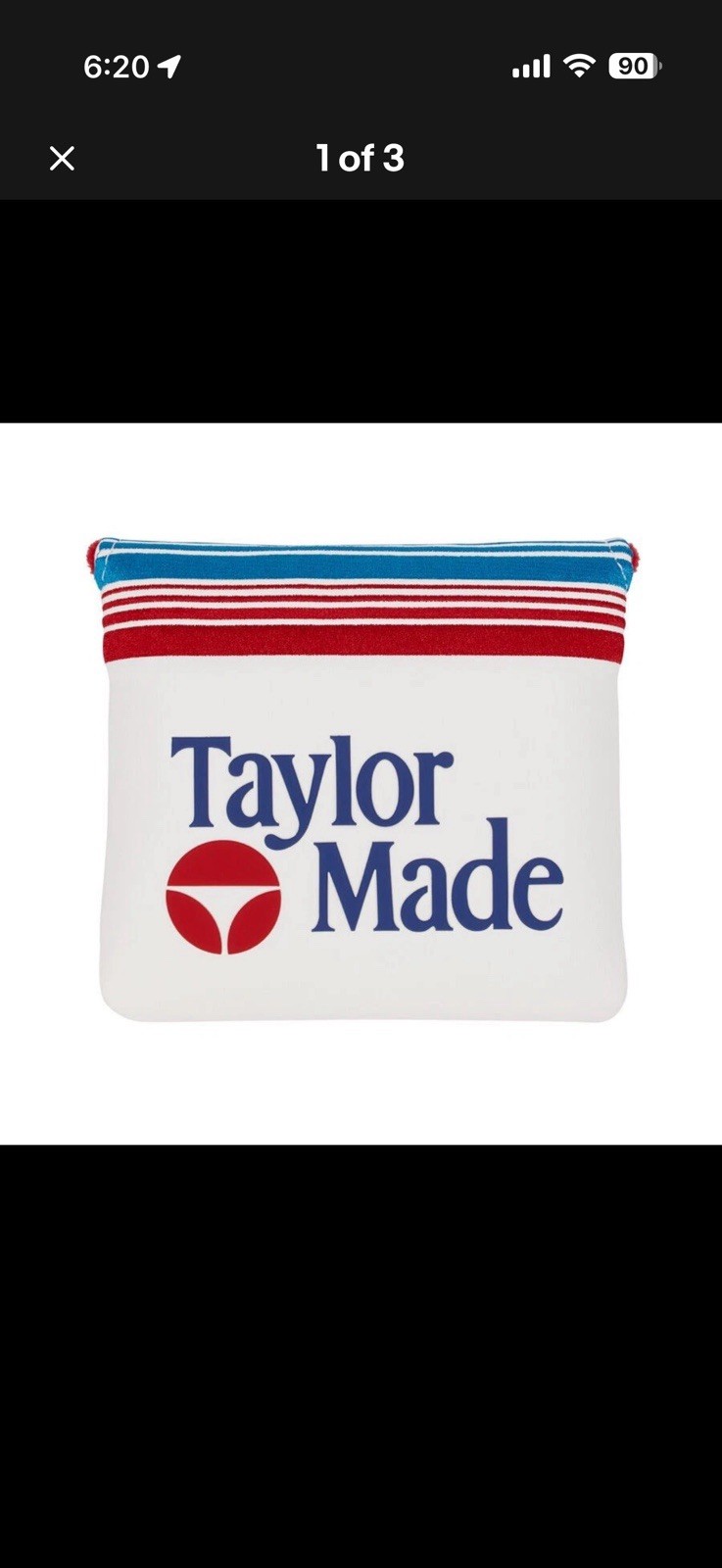 TaylorMade Limited Edition Liberty Lines Center Shaft putter  Headcover New