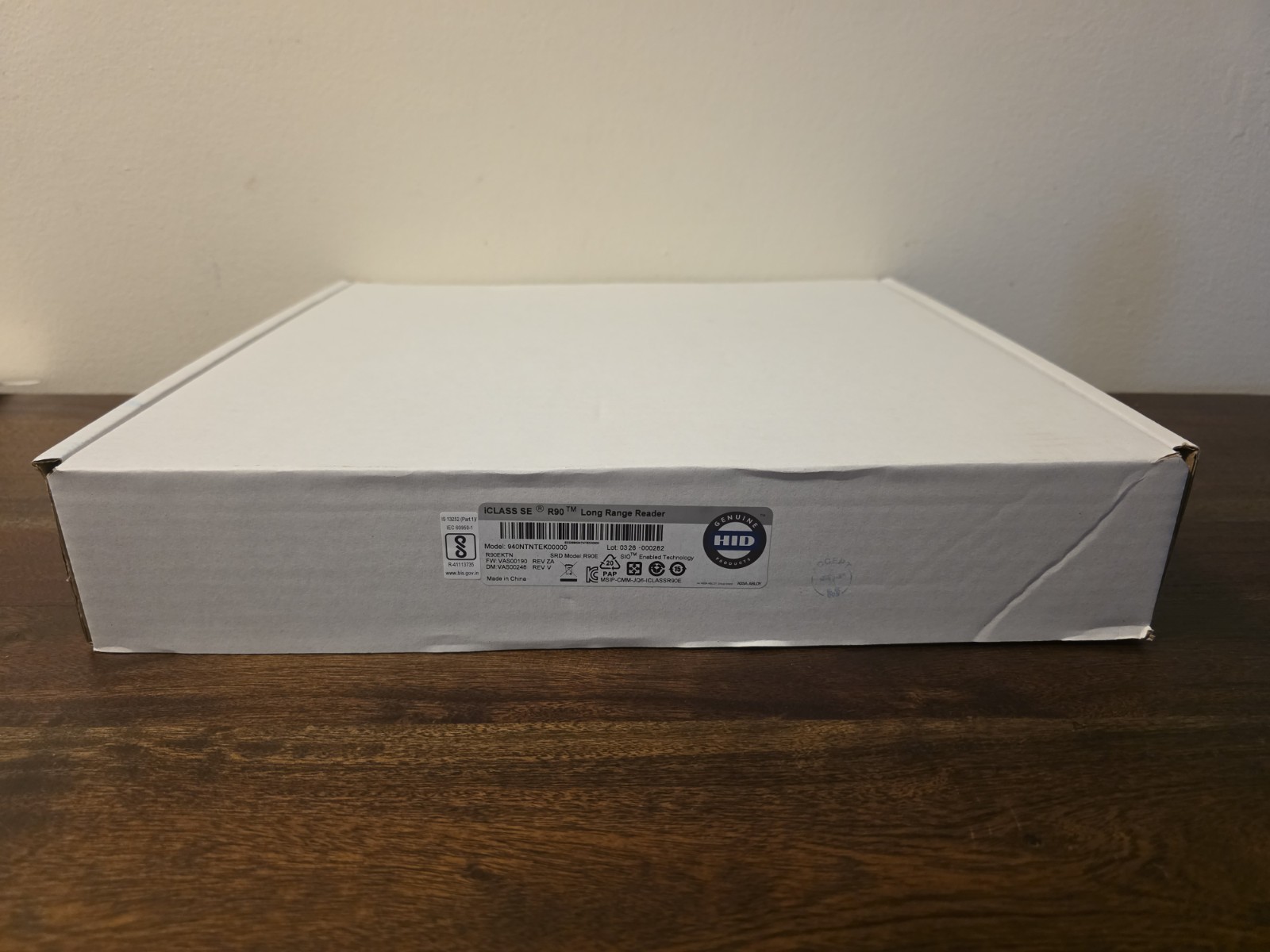 HID Global 940NTNTEK00000 iCLASS SE R90 Long Range Contactless Reader