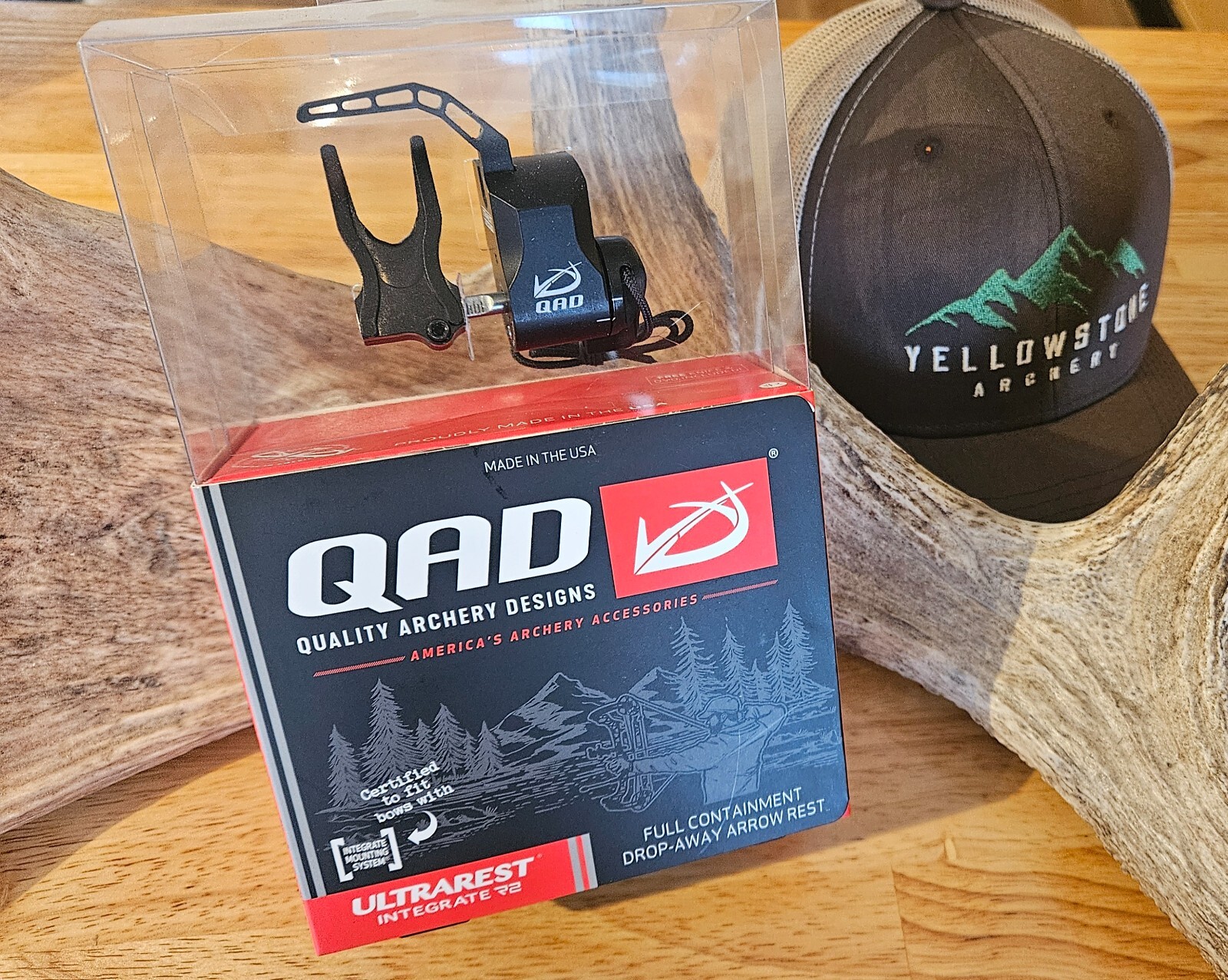 QAD Ultra Rest Integrate R2 Arrow Rest - UIXBK-R
