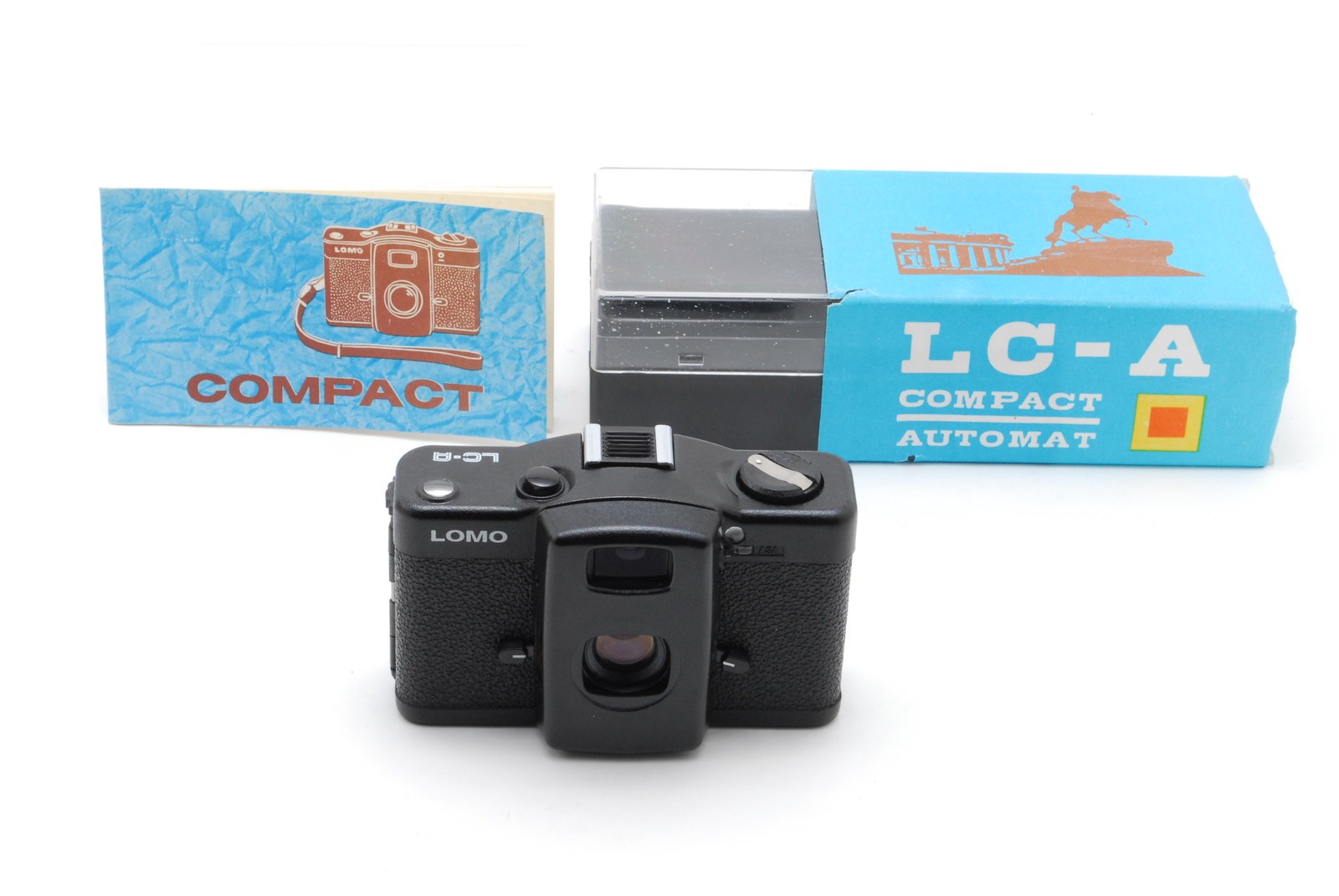 [Top MINT in Case] LOMO LC-A Point & Shoot 32mm f/2.8 Film Camera From JAPAN