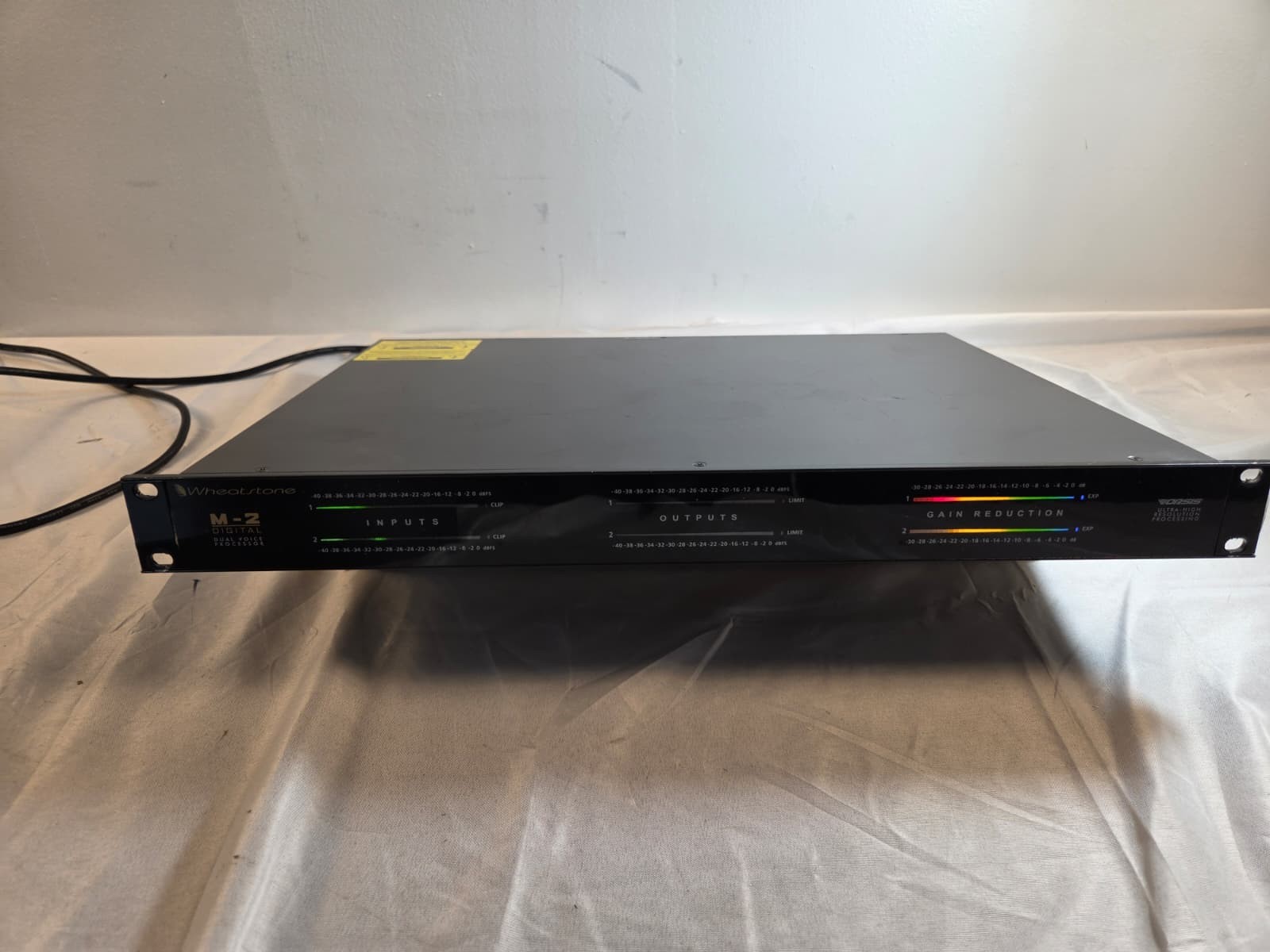 Wheatstone M-2 Dual Channel Digital Mic Voice Processor Broadcast Pro works 2018