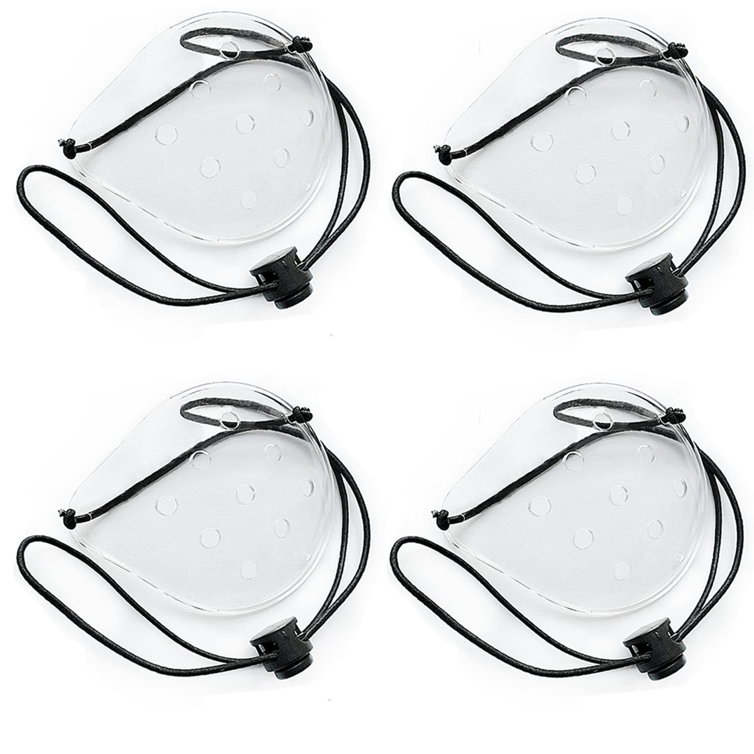 Vandorla Eye Shield, 4 Pcs Plastic Eye Shield Eye Patch For Eye Protec