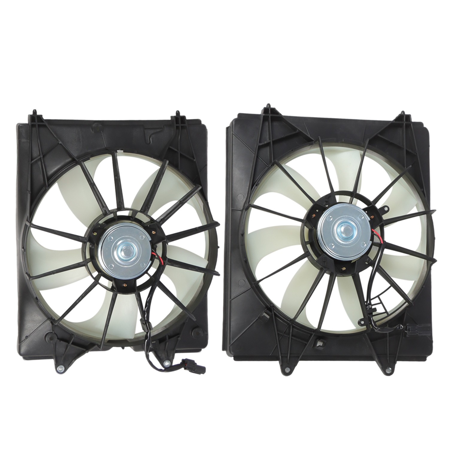 Radiator Cooling Fan Set For 2011-2016 Honda Odyssey with AC Condenser Fan
