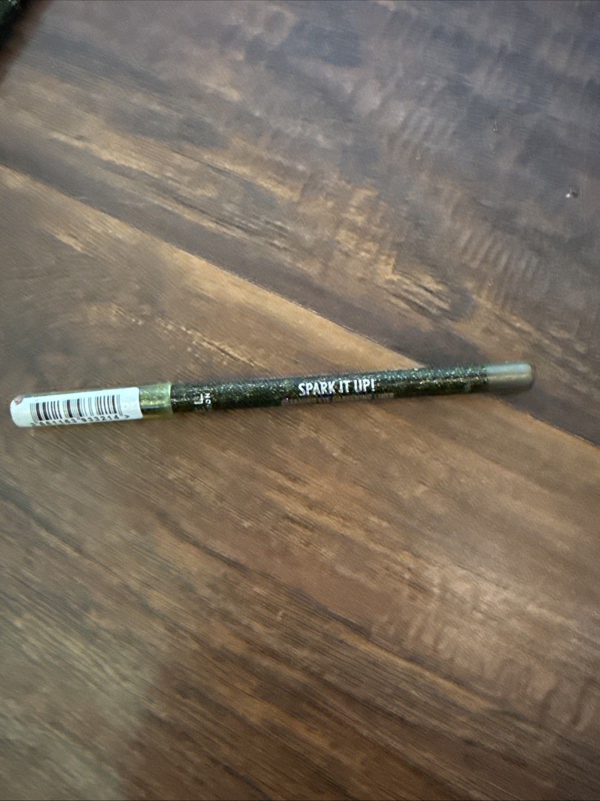 New Rimmel Spark It Up! Gleaming Eye Darkening Liner 600 black gold