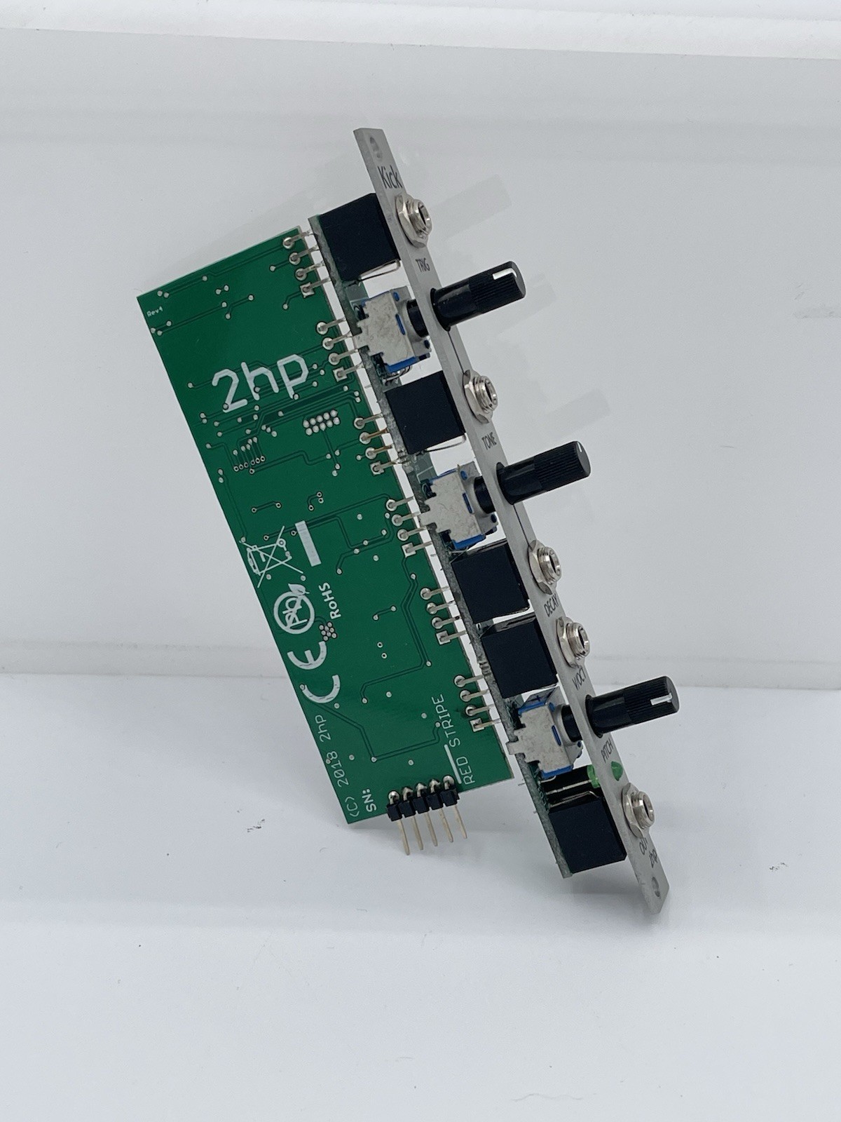 2HP Kick Eurorack Module Drum Synth