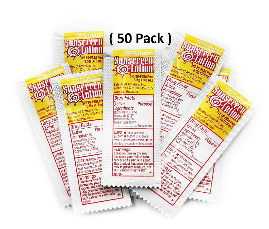 Sunscreen Lotion SPF 30 Plus for Highly Sensitive Skin (50 packets)