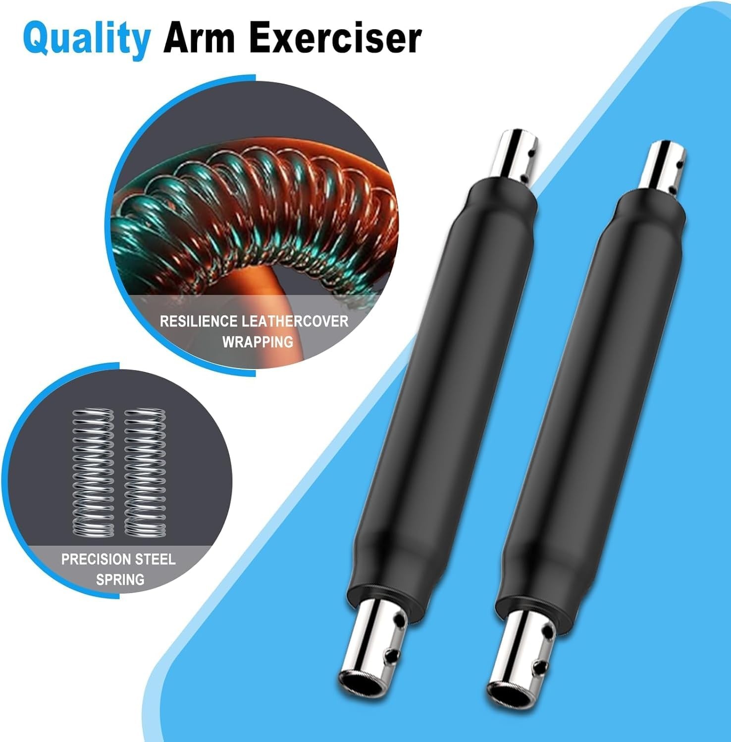 Adjustable Arm Exerciser Bar for Triceps, Forearms, and Chest 120150lbs