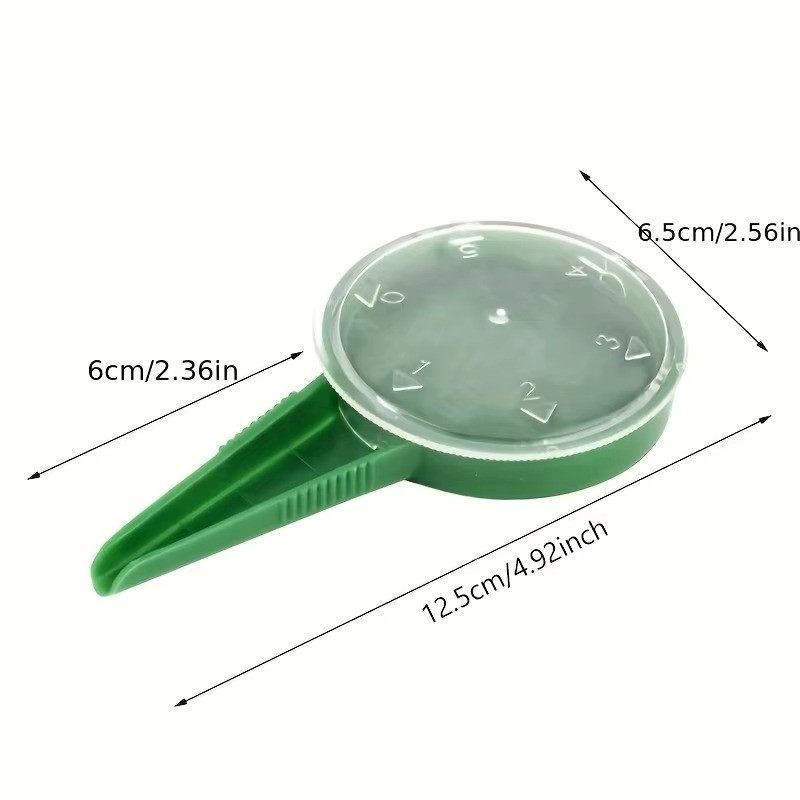 1 pc Garden Seed Sower Dispenser Tool Adjustable Seeder for Various Plant Seeds