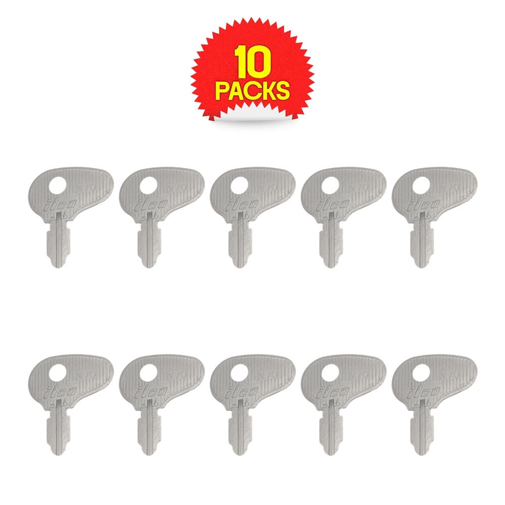 X70 Key Blank Nickel