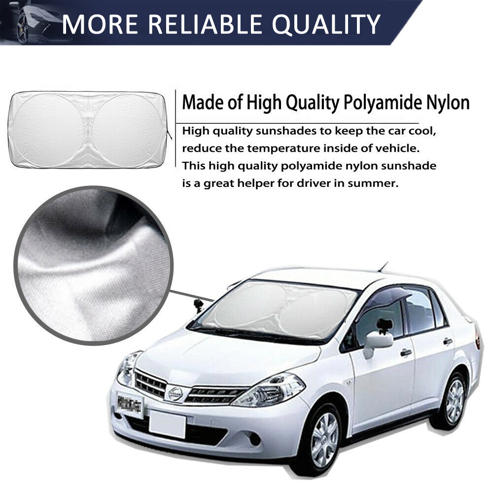 For Nissan Accessory Car Windshield Sun Shade Reflective UV Window Cover Visor