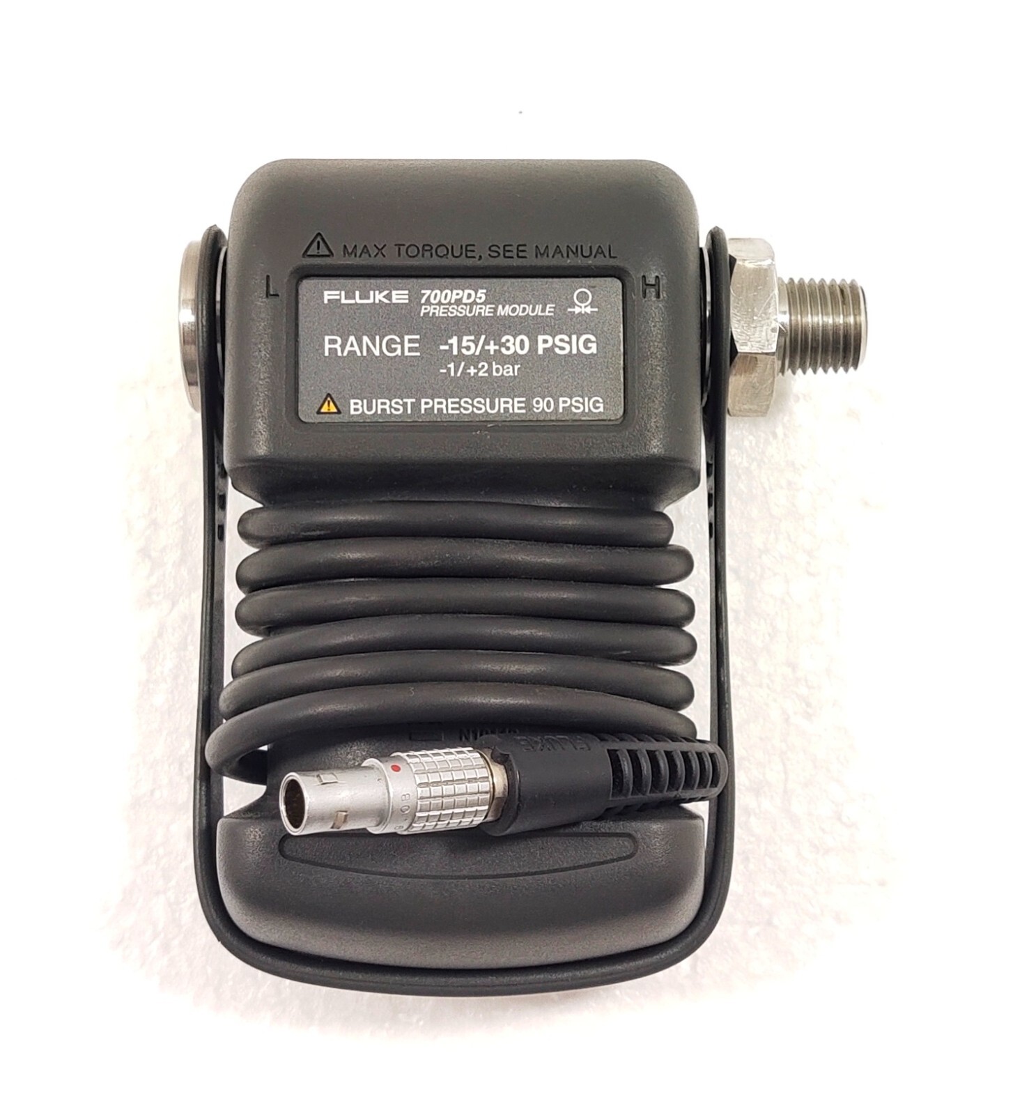 FLUKE 700PD5 DUAL PRESSURE MODULE -15/+30 PSIG -1/+2 BAR