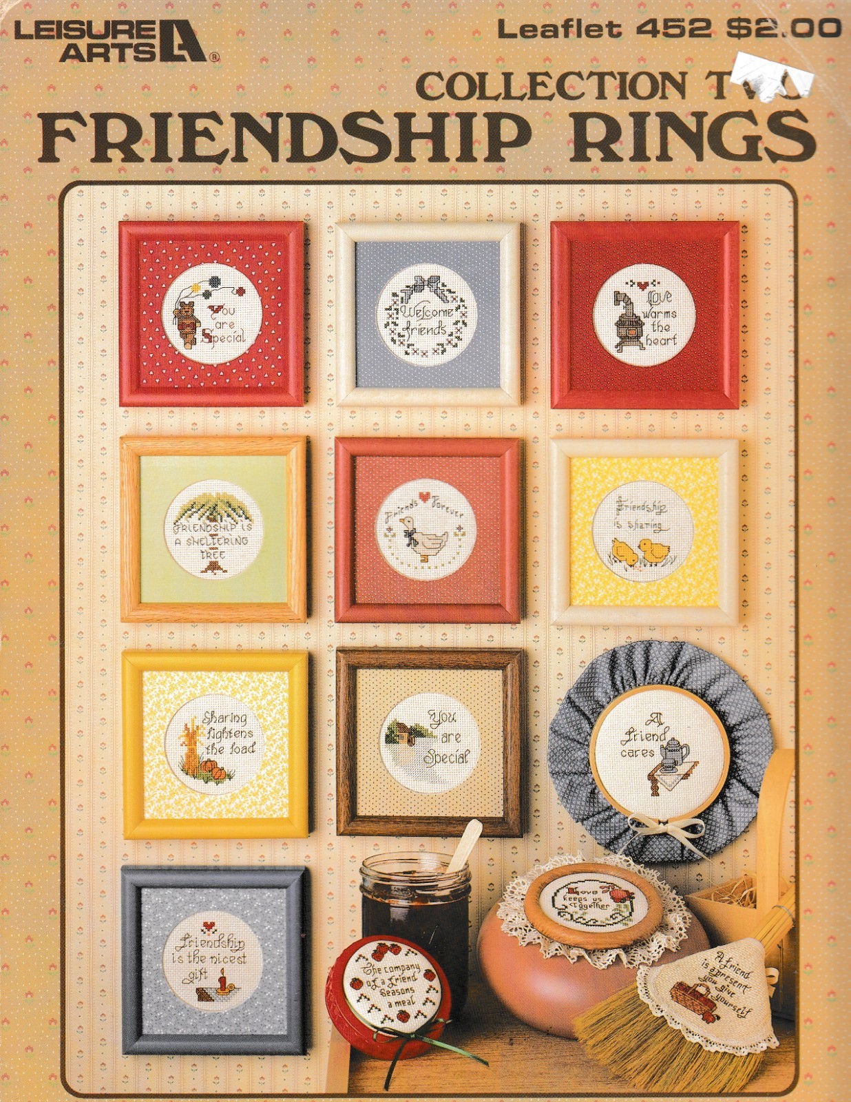 Friendship Rings Collection Two Cross Stitch | Leisure Arts 452
