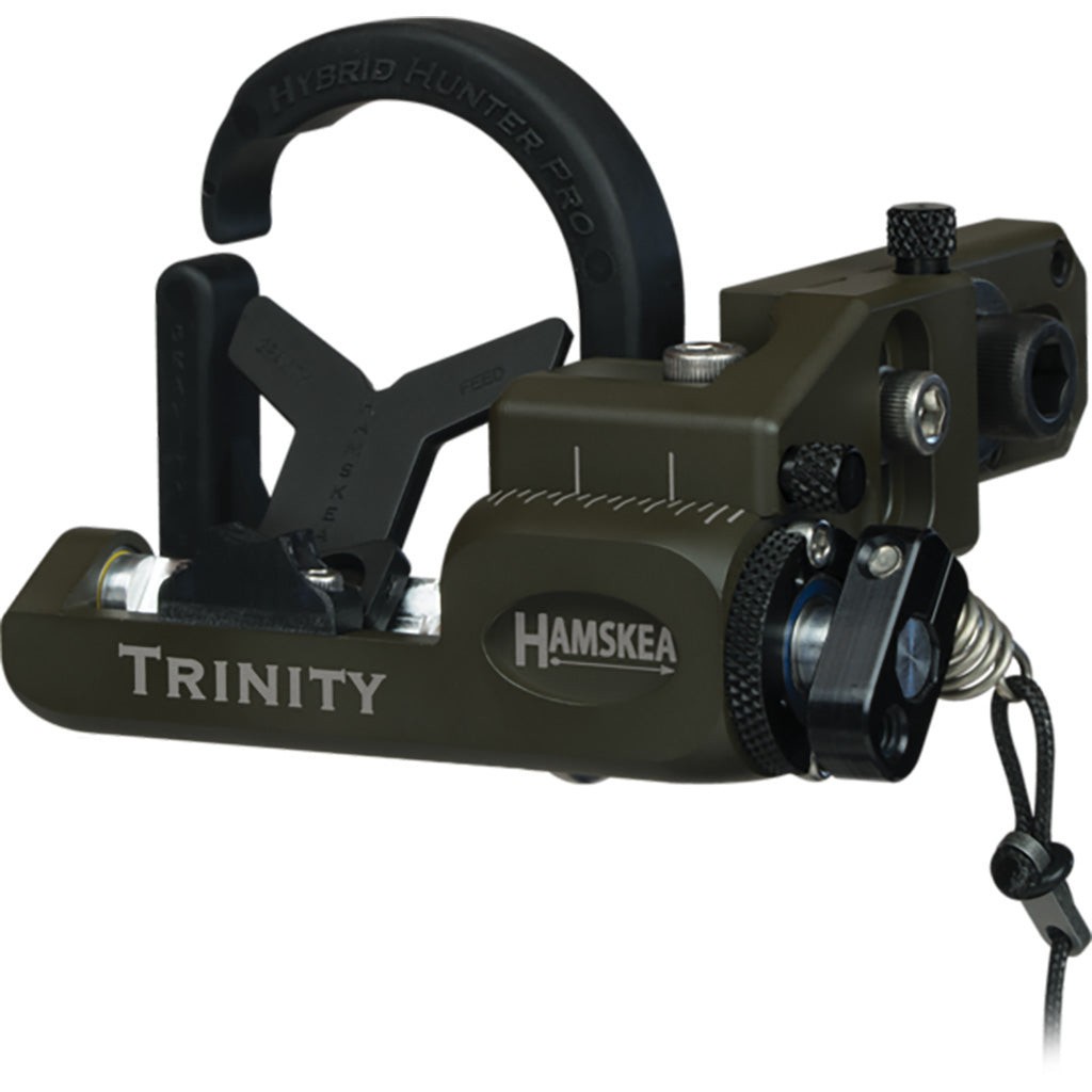 Hamskea Trinity Hunter Rest Pro Micro Tune OD Green Left Hand - Used