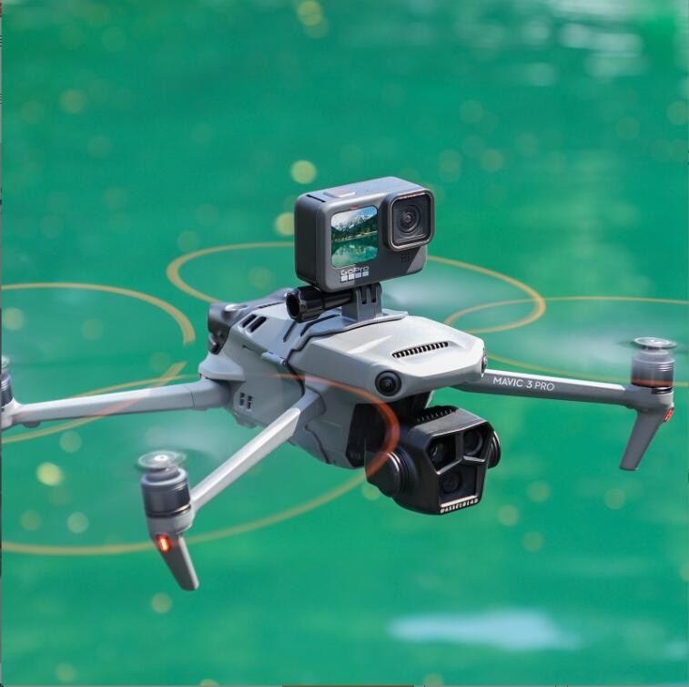 For Mavic 3 Pro/Magic 3 Classic/Magic 3 Insta360X3 Searchlight Camera Bracket