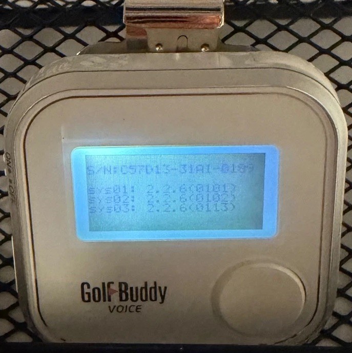 Golf Buddy Voice Golf GPS Rangefinder DSC-GB700
