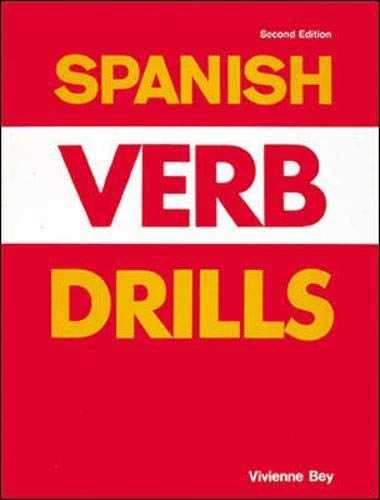Spanish Verb Drills - Paperback, by Bey Vivienne - Very Good