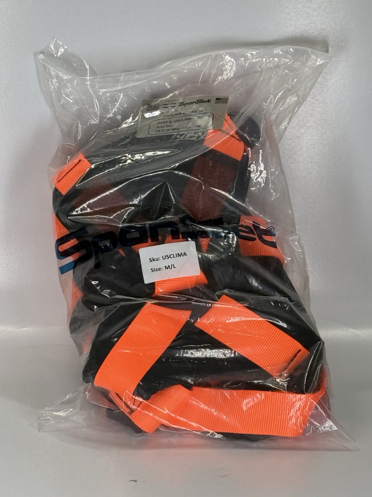 SpanSet USCLIMA HARNESS USCLIMA-LM/L Full Body Harness | M/L