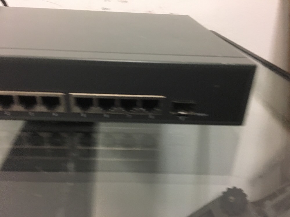 SMC Network SMCGS8P Smart EZ Switch 10/100/1000 Untested Gray