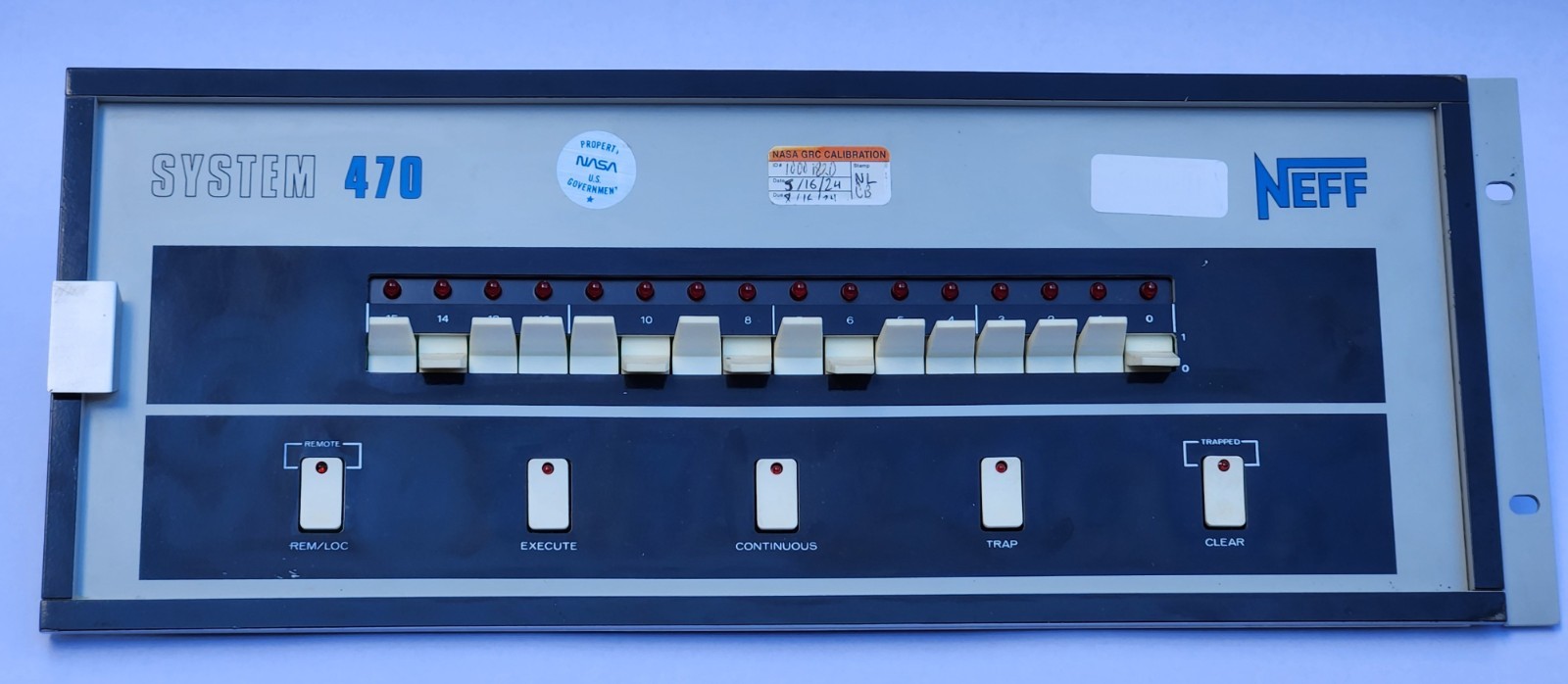 Neff 470104 - System 470 Control/Display Panel