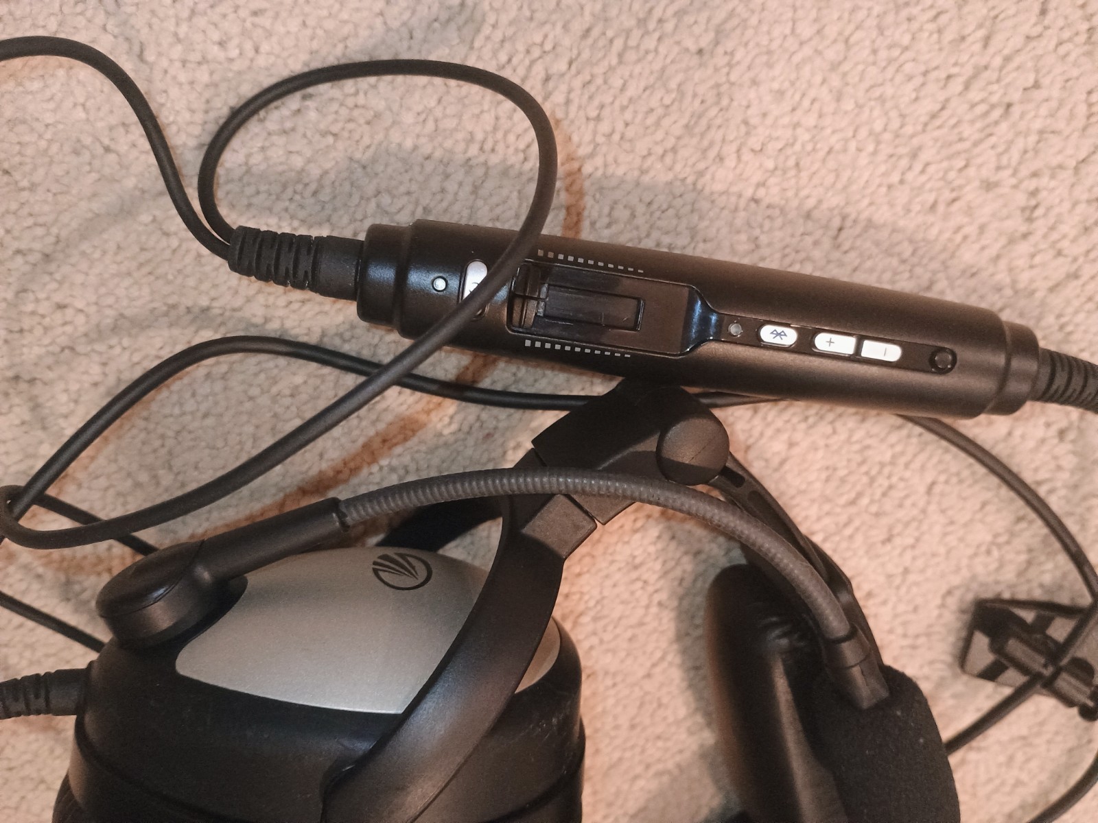 Lightspeed Sierra ANR Aviation Headset - Bluetooth - Dual Plug