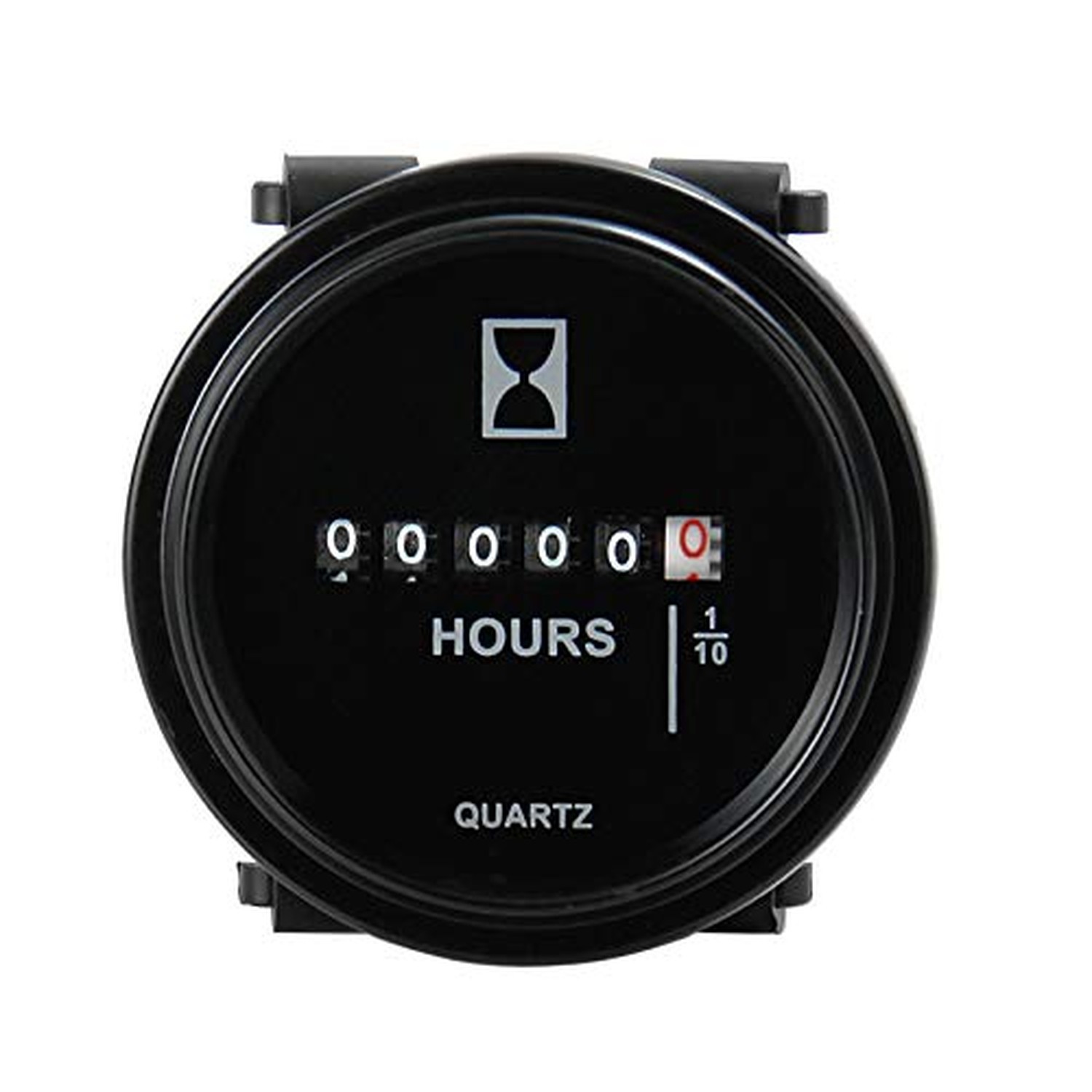 Mechanical Round Hour Meter AC DC 12V 24V 36V 48V 60V 72V Quartz Hour Meter New
