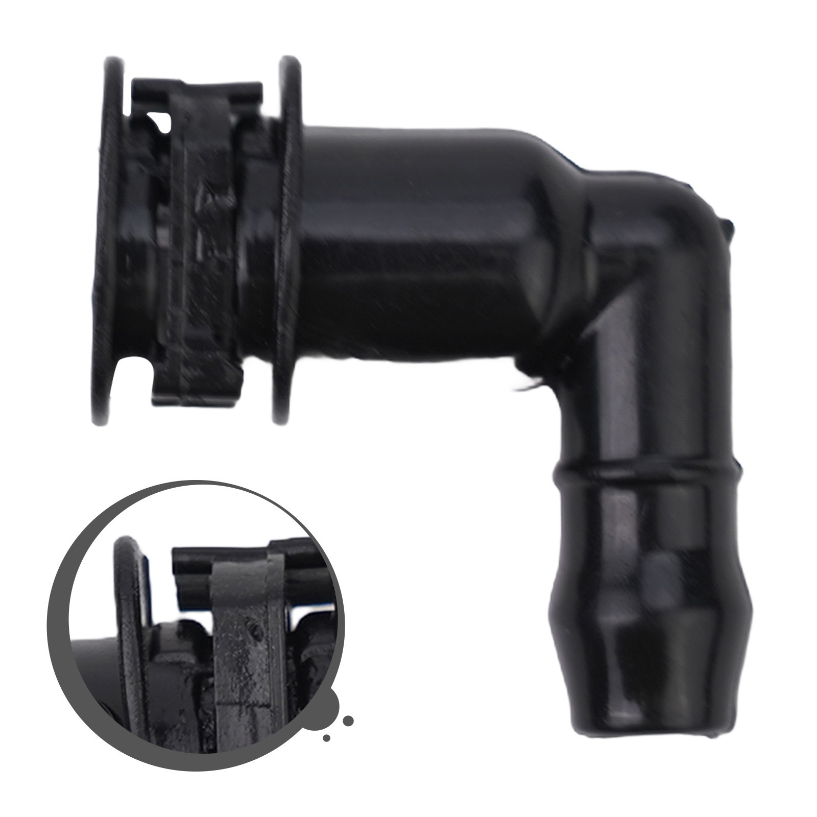 Reliable Performance 1J0955665E Windshield Washer Pump Connector Elbow