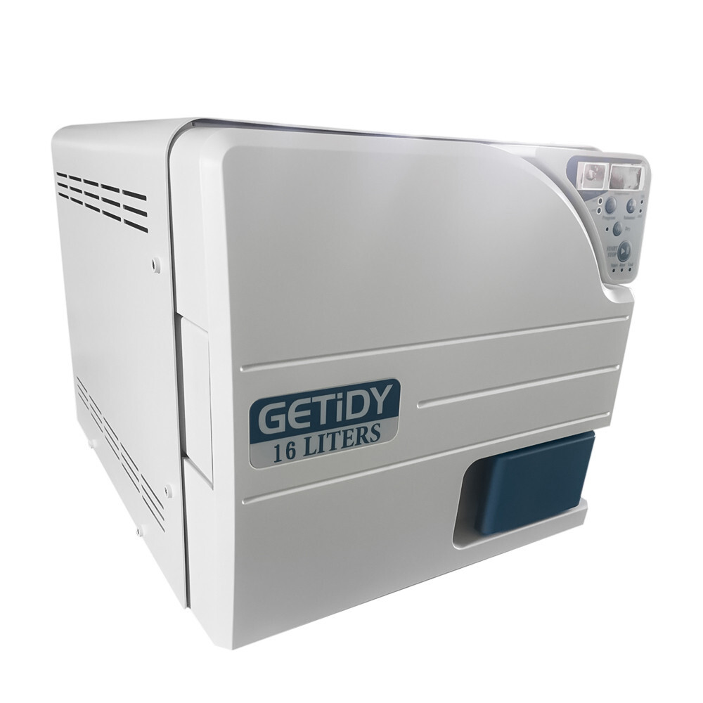 Getidy 16L Dental Medical Digital Steam Autoclave Sterilizer w/ Drying JCH-16 US