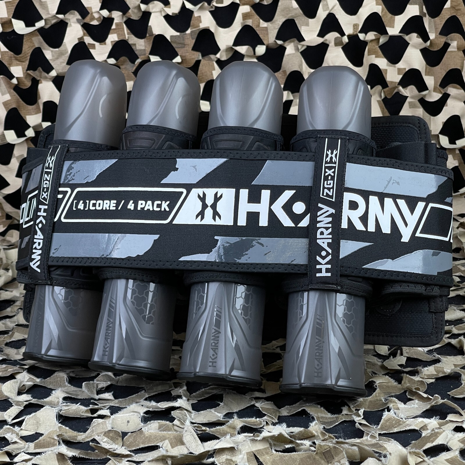 NEW HK Army Zero-GX 4+3+4 Paintball Harness - Smoke